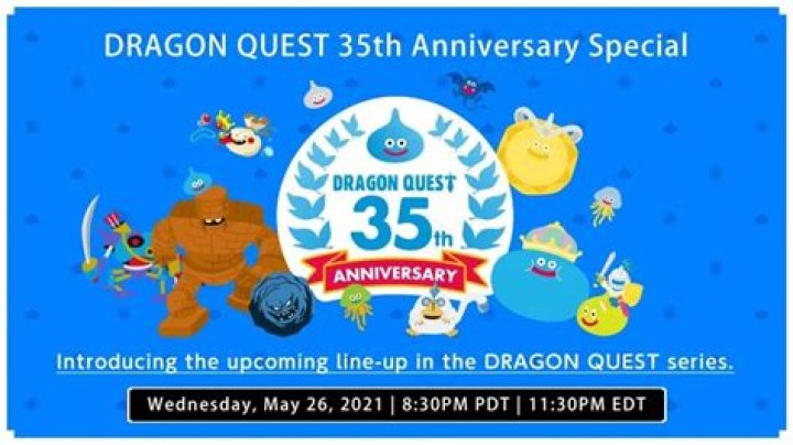 
Dragon Quest 35th Anniversary Stream Coming This Month