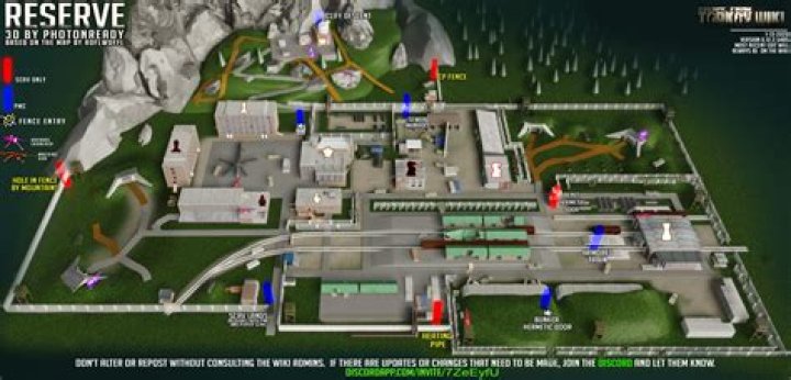 Escape From Tarkov Reserve map guide