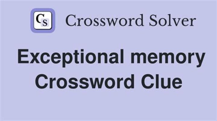 Exceptional crossword clue answer
