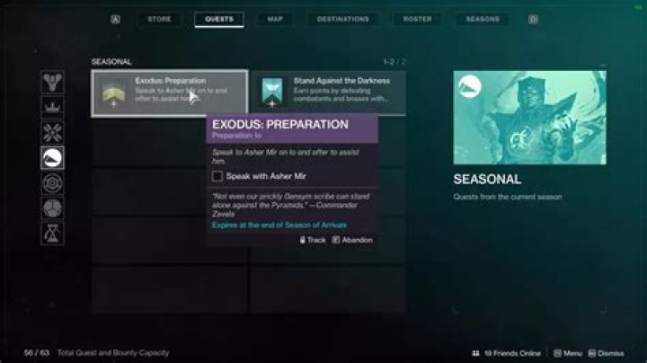 Preparation Quest in Destiny 2