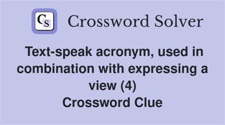 Expressed a view crossword clue answer