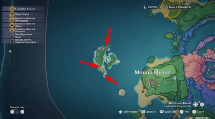 Eye of Watatsumi quest guide - Genshin Impact - break the seal over the shrine