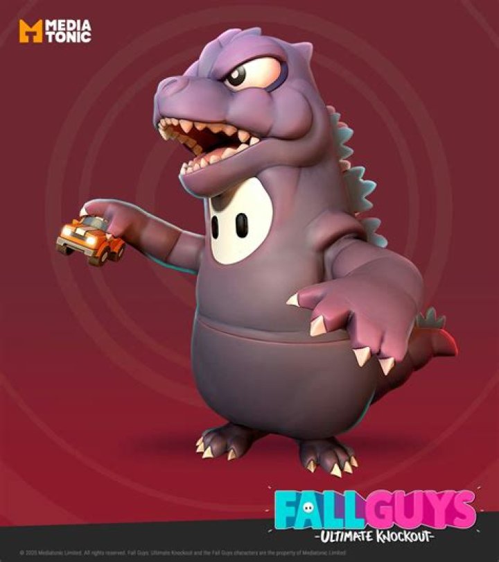 Fall Guys Godzilla Costume Available Next Week