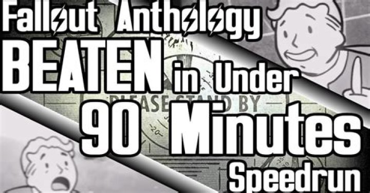 Fallout 1, 2, 3, New Vegas and 4 speedrun in under 90 minutes