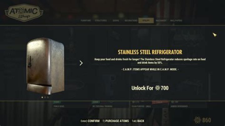 Fallout 76's fridge pricing leaves fans cold