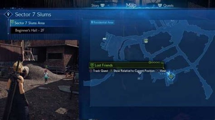 FF7 Remake Lost Friend Side Quest Walkthrough