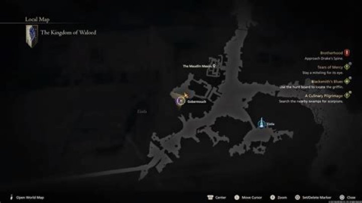 FFXVI Gobermouch Hunt Location: Where is Eistla in Waloed?