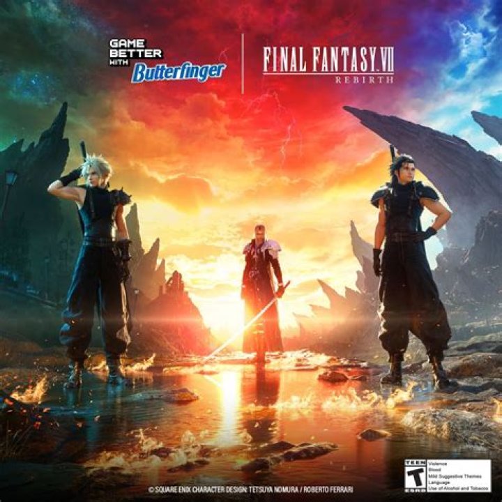 Final Fantasy VII Rebirth Getting Special Collaboration With Butterfinger