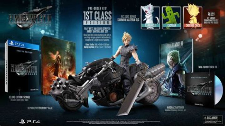 
Final Fantasy VII Remake 1st Class Edition Revealed As Square Enix Store Exclusive