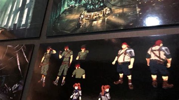 
New Final Fantasy VII Remake Artwork Surfaces at FF 30th Anniversary Exhibition