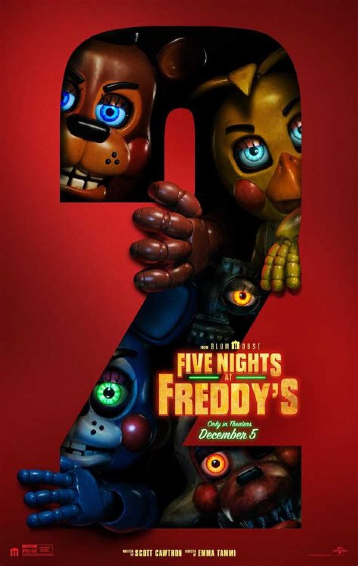 Five Nights at Freddy’s 2 in the Works at Universal