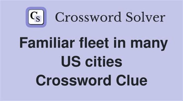 Fleet member Crossword Clue and Answer