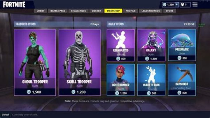 Fortnite April 7, 2022 Item Shop