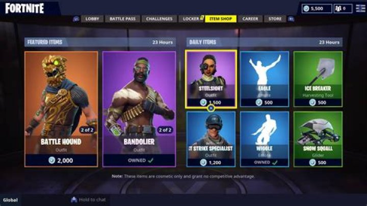 Fortnite August 15, 2020 Item Shop