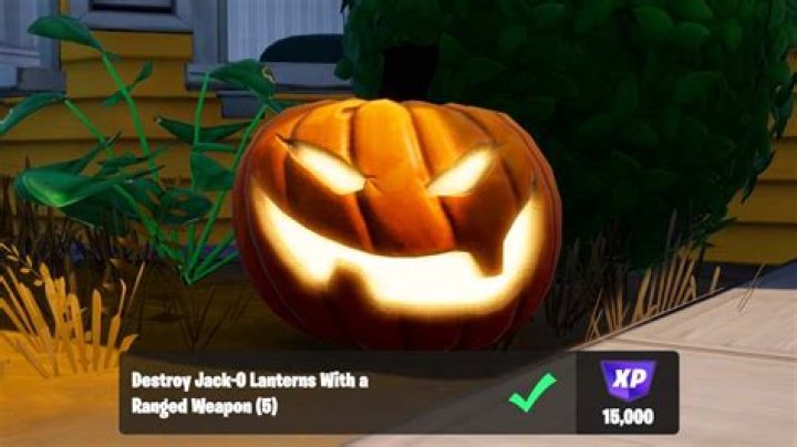 Fortnite: How to Destroy Jack-o-Lanterns With a Ranged Weapon | Challenge Guide
