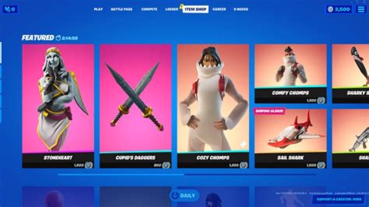 Fortnite July 6, 2021 Item Shop