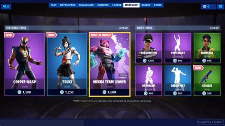 Fortnite May 8, 2021 Item Shop