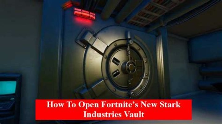 How To OPEN Fortnite's New Stark Industries Vault