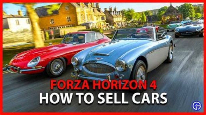 Forza Horizon 4: How Do You Sell Cars