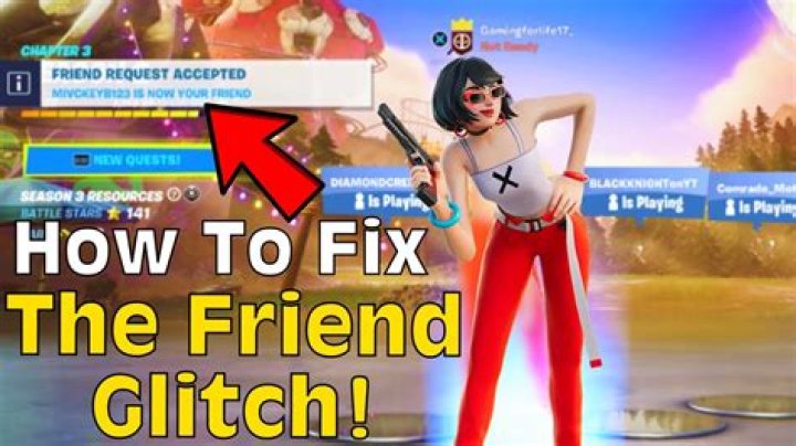 Fortnite - How To Fix Friend Request Glitch