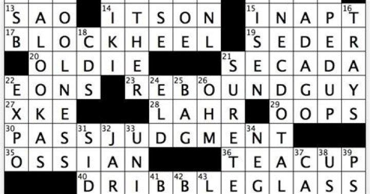 Gaelic dialect Crossword Clue