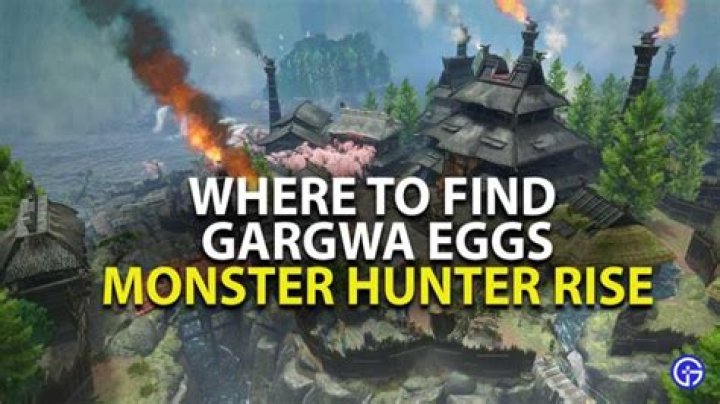 Monster Hunter Rise: Where To Find Gargwa Eggs