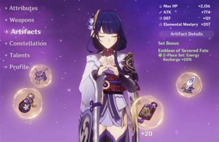 Genshin Impact: Best Raiden Shogun Builds