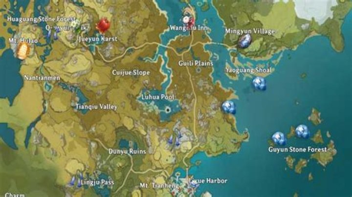 How to collect the Local Liyue Specialties?