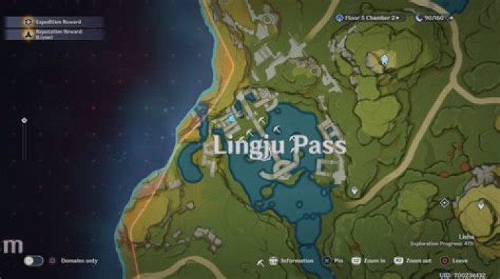 Genshin Impact Lost Riches Treasure Area 2 - all treasure locations in Lingju Pass