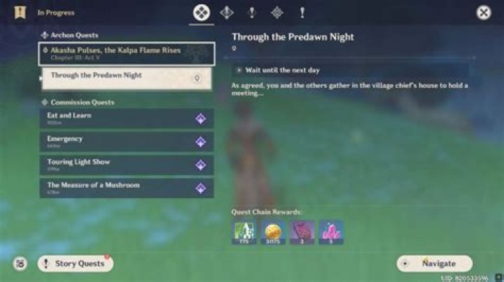 Genshin Impact – Through the Predawn Night quest guide