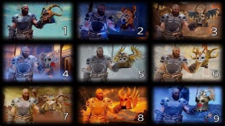 God Of War NG+ Rewards In Highest Difficulty Setting - Best Shield Skin & Axe Pommel Upgrade