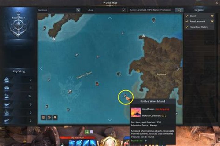 Golden Wave Island Mokoko Seeds Locations