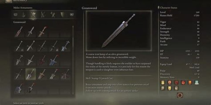 Best Greatsword Build For Berserker In Elden Ring