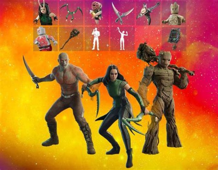 Guardians of the Galaxy Skins and Emotes Coming To Fortnite