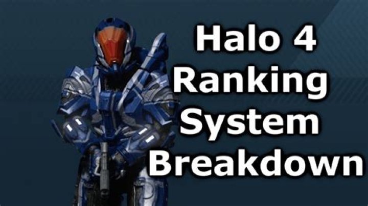 Halo 4 Ranking System Guide