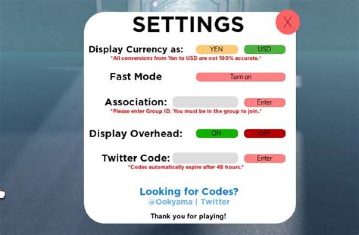 Hanma Codes Roblox (January 2022)