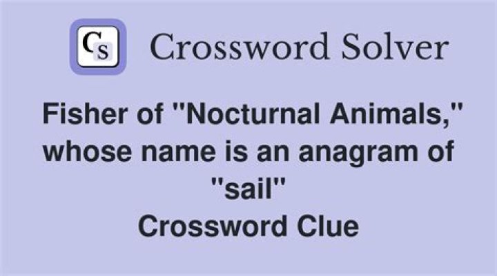 Has the sniffles, say (anagram of "sail") crossword clue answer