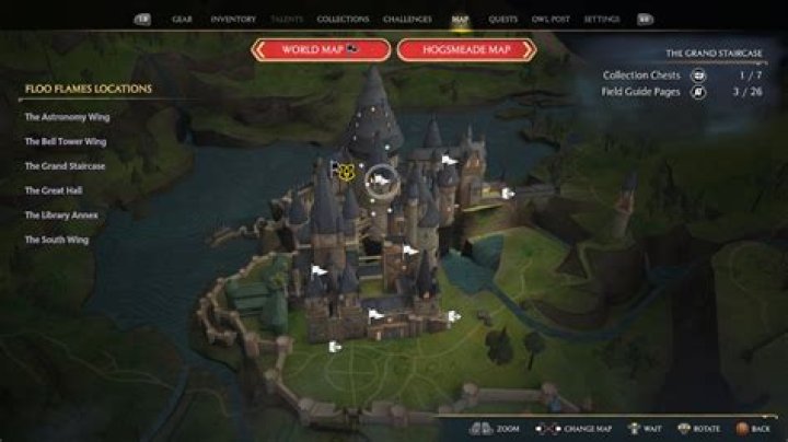 Hogwarts Legacy: All Map Icons & What They Mean