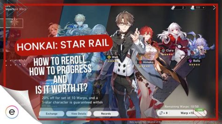 Honkai Star Rail Reroll Guide