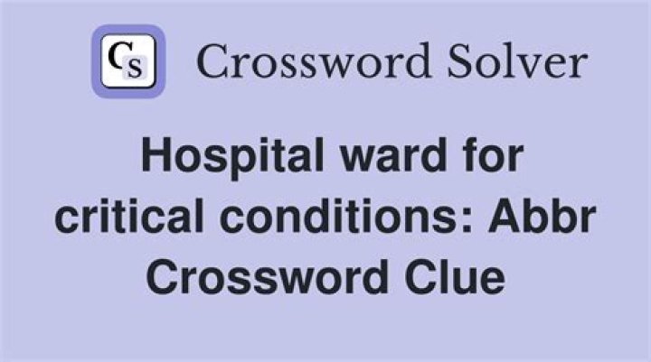 Hospital heart test: Abbr. crossword clue answer