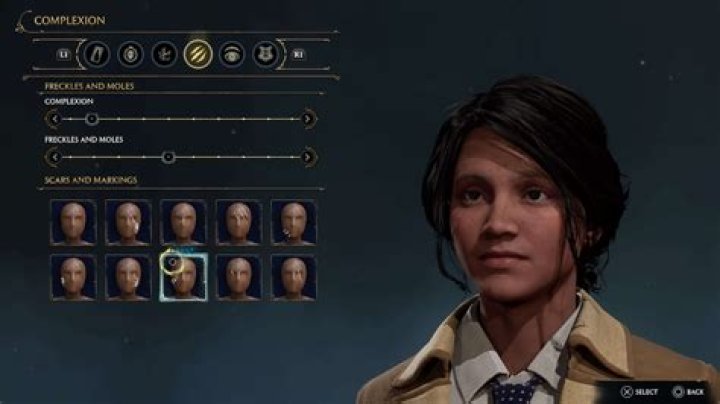 How character customization works in Hogwarts Legacy