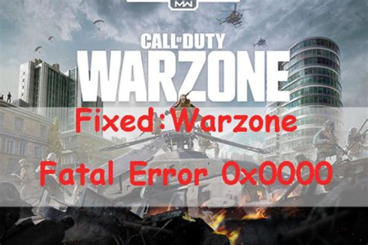 How To Fix Call Of Duty Warzone Fatal Error Easily (Sure-Shot Fix)