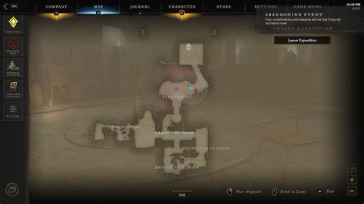 How to beat Simon Grey in Amrine Excavation in New World