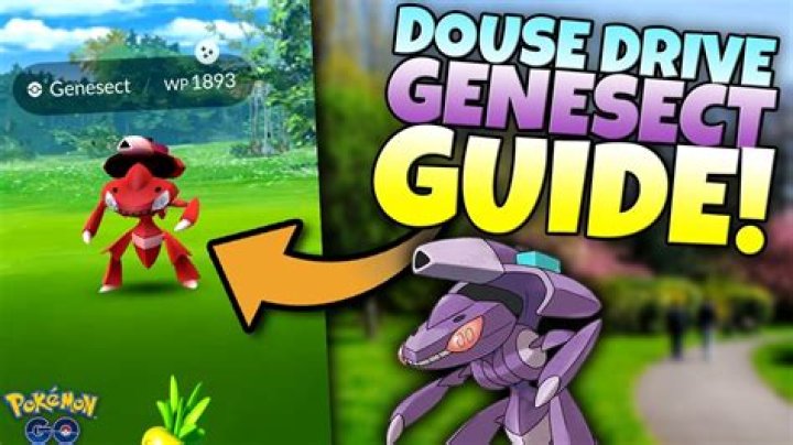 How to catch Genesect with a Douse Drive in Pokémon Go