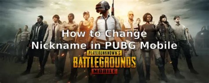 How to change your name in PUBG Mobile