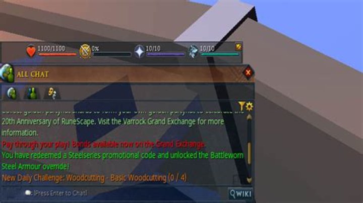 How to claim the Steelseries RuneScape Items