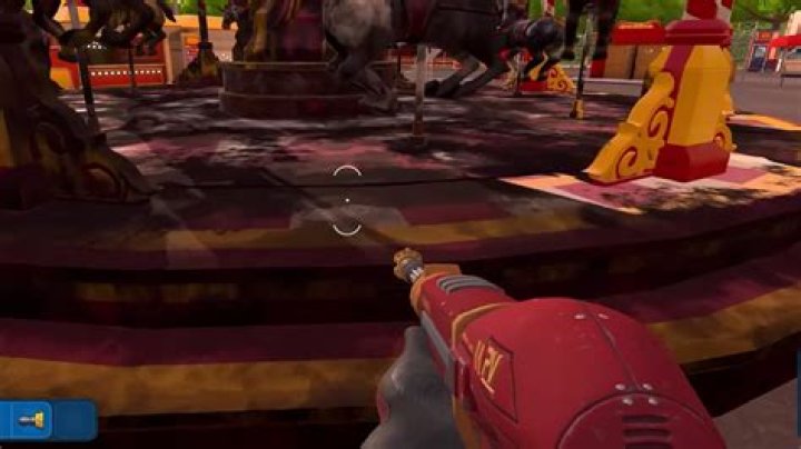 How to clean the carousel horse rods in PowerWash Simulator