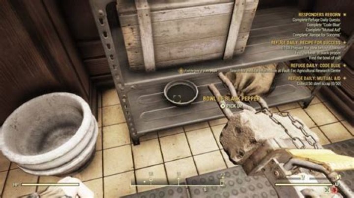 Fallout 76: How to Complete Refuge Daily - Recipe For Success Mission