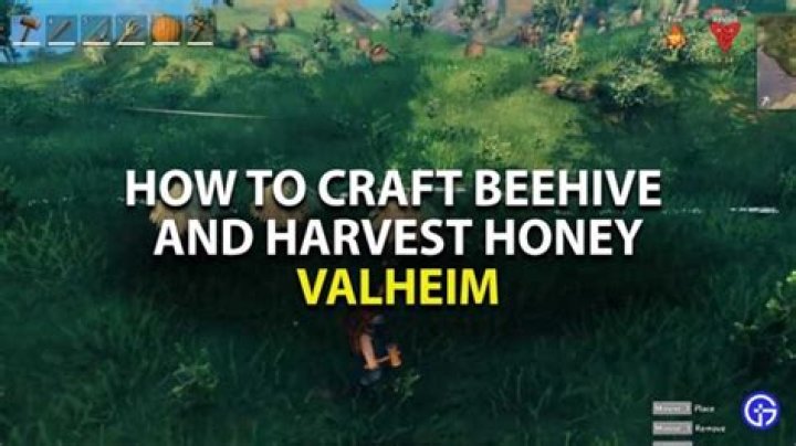 Valheim: How To Craft Beehives & Harvest Honey