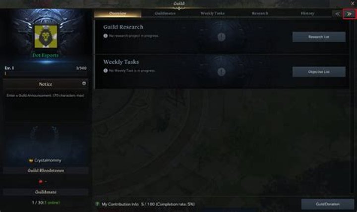 How to create a Guild in Lost Ark?